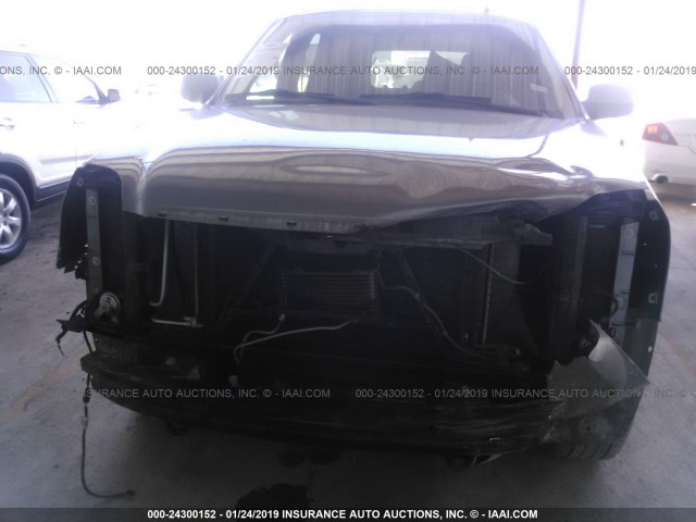 1GKS1EEF1CR270973 - 2012 GMC YUKON DENALI GRAY photo 6