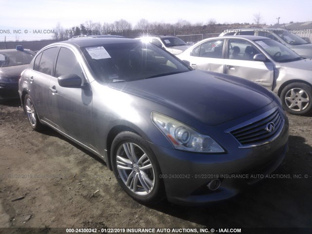 JN1CV6AP5DM710378 - 2013 INFINITI G37 JOURNEY/SPORT GRAY photo 1