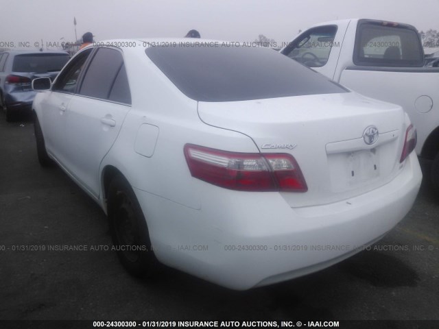 4T4BE46K99R089827 - 2009 TOYOTA CAMRY SE/LE/XLE WHITE photo 3