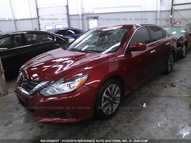 1N4AL3APXHC268188 - 2017 NISSAN ALTIMA 2.5/S/SV/SL/SR RED photo 2