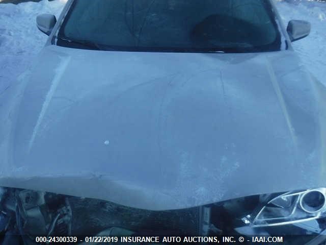 1G11C5SL7FF144160 - 2015 CHEVROLET MALIBU 1LT 银色 照片 10