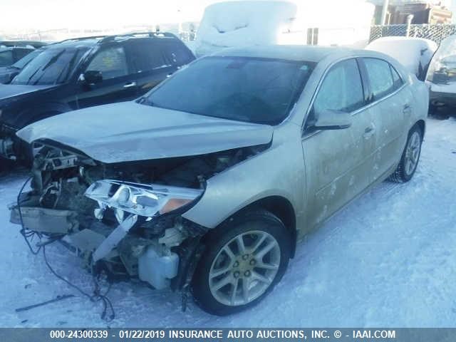 1G11C5SL7FF144160 - 2015 CHEVROLET MALIBU 1LT 银色 照片 2