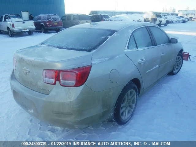 1G11C5SL7FF144160 - 2015 CHEVROLET MALIBU 1LT 银色 照片 4