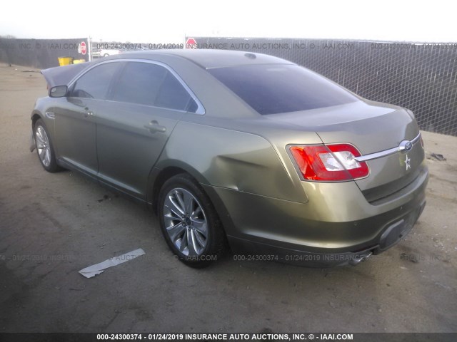 1FAHP2FW3CG101010 - 2012 FORD TAURUS LIMITED GRAY photo 3