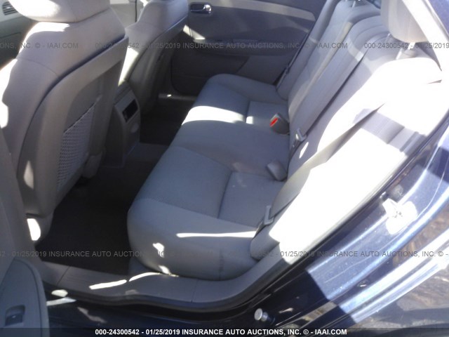1G1ZA5EU1CF238592 - 2012 CHEVROLET MALIBU LS Dark Blue photo 8