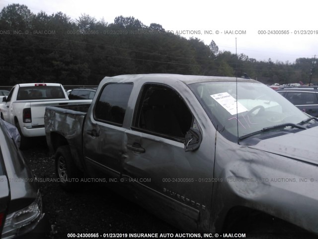 3GCEK23M59G171524 - 2009 CHEVROLET SILVERADO K1500 LT GRAY photo 6