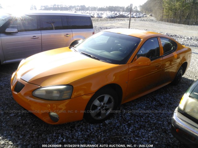 2G2WP552561118477 - 2006 PONTIAC GRAND PRIX ORANGE photo 2