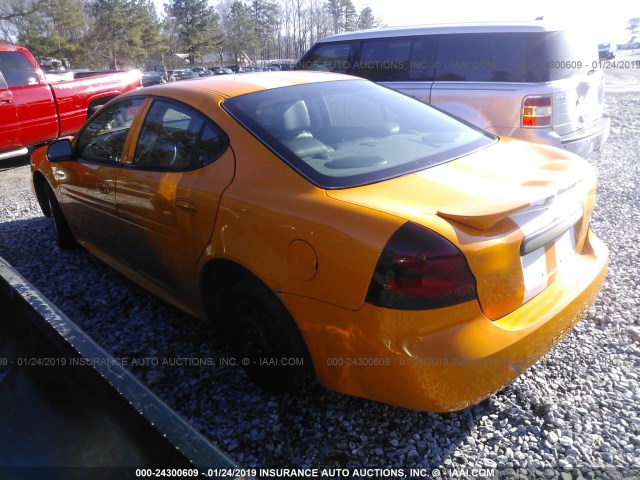 2G2WP552561118477 - 2006 PONTIAC GRAND PRIX ORANGE photo 3