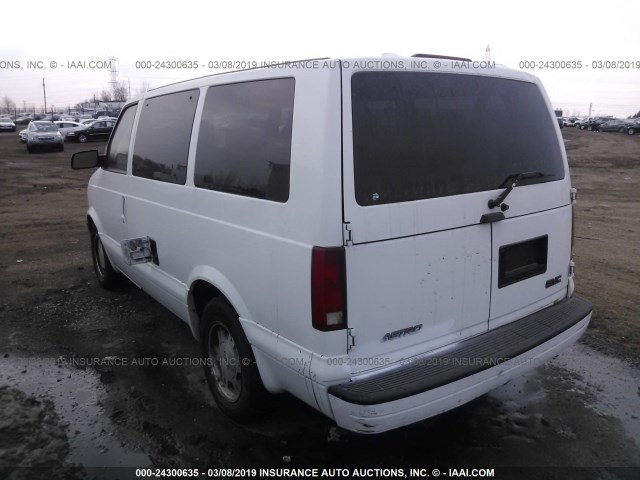 1GKDM19X83B505051 - 2003 GMC SAFARI XT WHITE photo 3