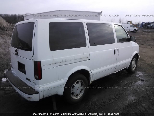 1GKDM19X83B505051 - 2003 GMC SAFARI XT WHITE photo 4