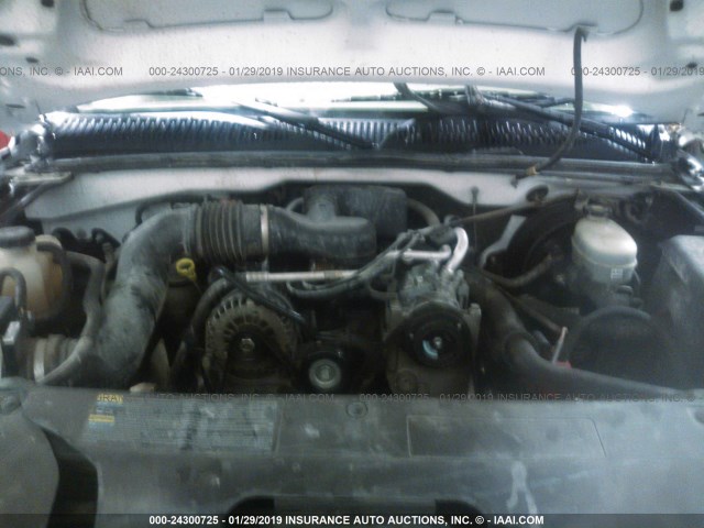 1GCEK14X17Z157765 - 2007 CHEVROLET SILVERADO K1500 CLASSIC WHITE photo 10