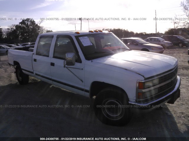 1GTHC33R4TF004382 - 1996 GMC SIERRA C3500 WHITE photo 1