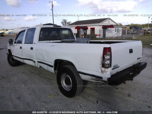 1GTHC33R4TF004382 - 1996 GMC SIERRA C3500 WHITE photo 3