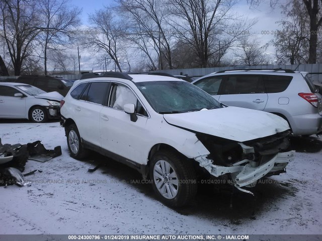 4S4BSBFCXF3256598 - 2015 SUBARU OUTBACK 2.5I PREMIUM WHITE photo 1