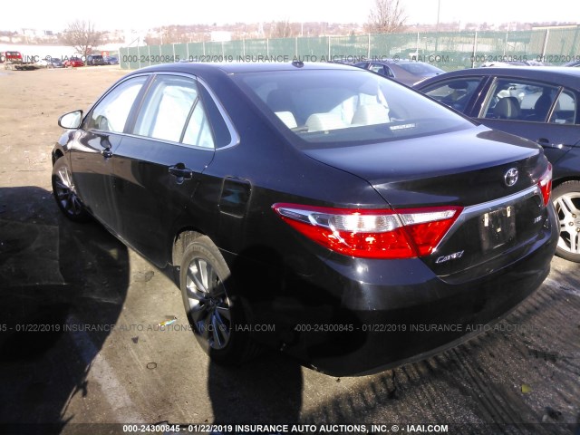4T1BF1FK9FU899976 - 2015 TOYOTA CAMRY LE/XLE/SE/XSE 黑色 照片 3