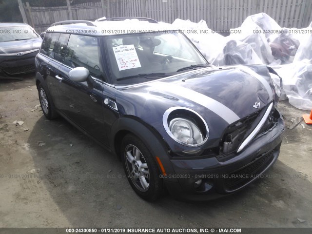 WMWZF3C56CT189123 - 2012 MINI COOPER CLUBMAN GRAY photo 1