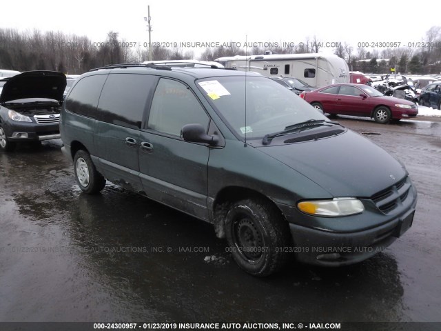 2B4GP44G1XR165819 - 1999 DODGE GRAND CARAVAN SE/SPORT GREEN photo 1