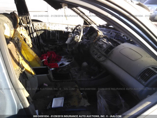 JTDBE32K220029366 - 2002 TOYOTA CAMRY LE/XLE/SE BLUE photo 5