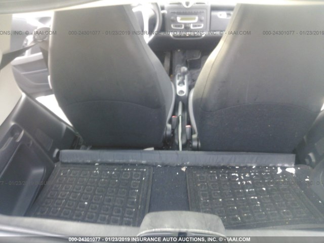 WMEEJ31X48K139985 - 2008 SMART FORTWO PURE/PASSION BLUE photo 8