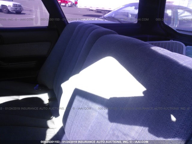 JT2SV21W6H0009976 - 1987 TOYOTA CAMRY DLX 蓝色 照片 8