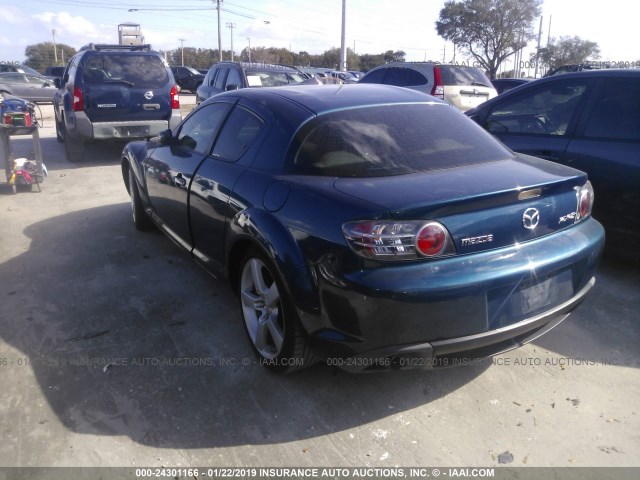 JM1FE173070208620 - 2007 MAZDA RX8 BLUE photo 3