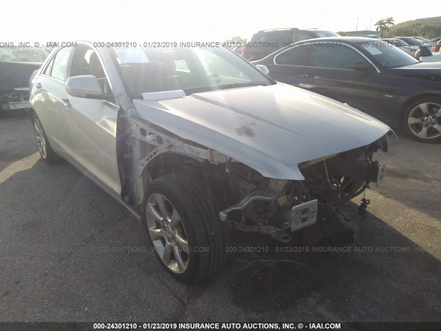 1G6AB5RA3D0153861 - 2013 CADILLAC ATS LUXURY SILVER photo 6