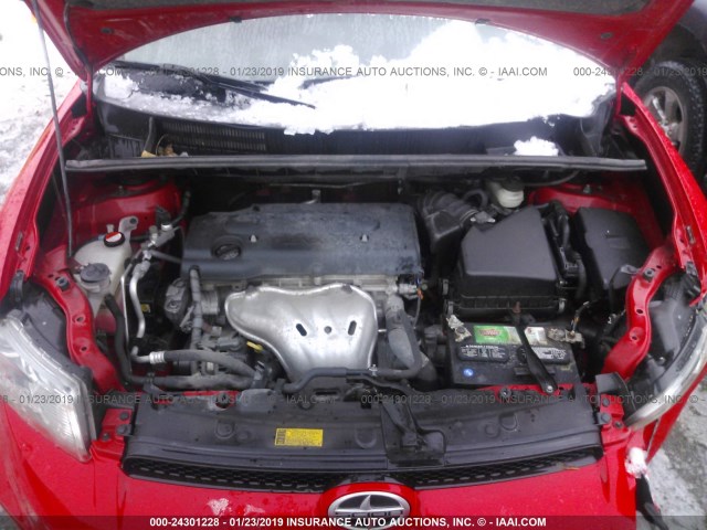 JTLZE4FE7FJ076809 - 2015 TOYOTA SCION XB 红色 照片 10
