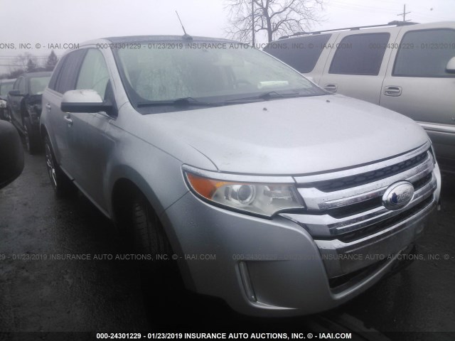 2FMDK4KC1BBB43837 - 2011 FORD EDGE LIMITED SILVER photo 1