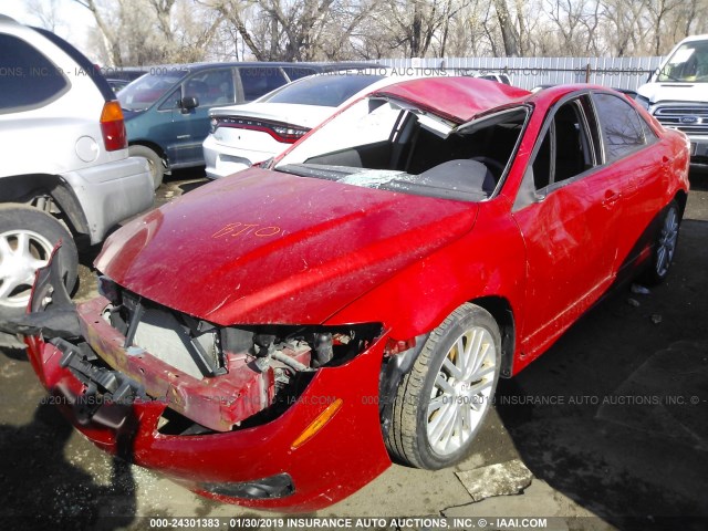 JM1GG12L561100122 - 2006 MAZDA SPEED 6 RED photo 2