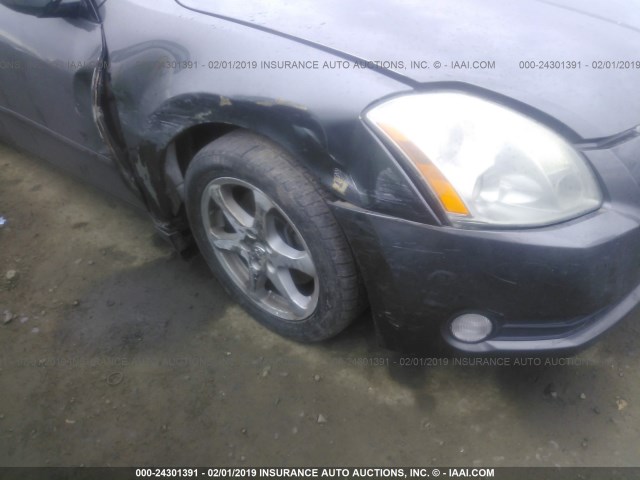 1N4BA41E35C817269 - 2005 NISSAN MAXIMA SE/SL GRAY photo 6