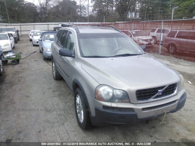 YV1CZ91HX41072023 - 2004 VOLVO XC90 T6 BEIGE photo 1