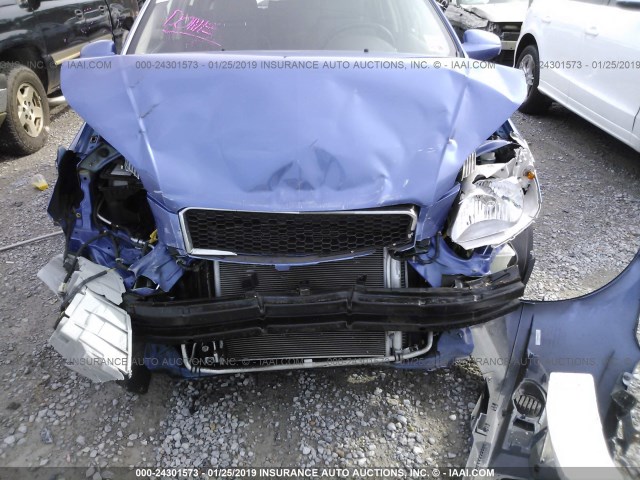 KL1TD66E29B652683 - 2009 CHEVROLET AVEO LS/LT Կապույտ լուսանկար 6
