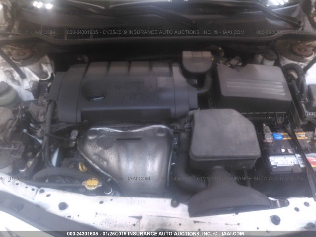 4T4BF3EK5BR096482 - 2011 TOYOTA CAMRY SE/LE/XLE 白色 照片 10