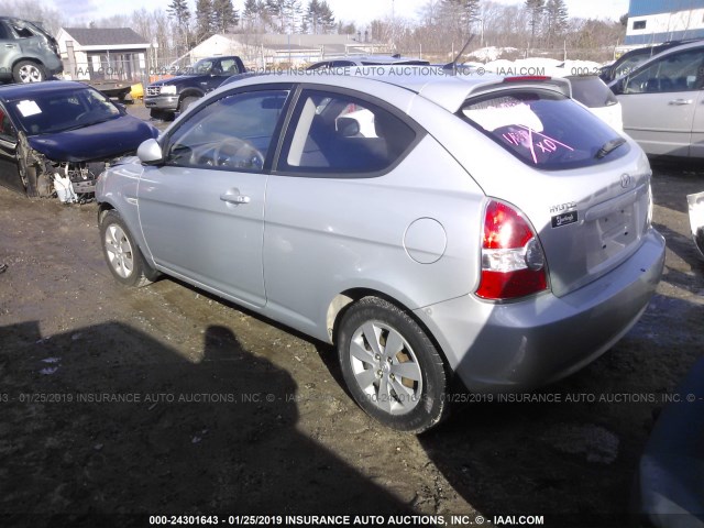 KMHCM3AC2AU159670 - 2010 HYUNDAI Accent BLUE/GS SILVER photo 3