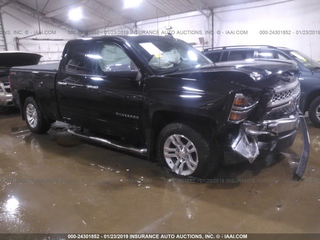 1GCVKREC7FZ282830 - 2015 CHEVROLET SILVERADO K1500 LT BLACK photo 1