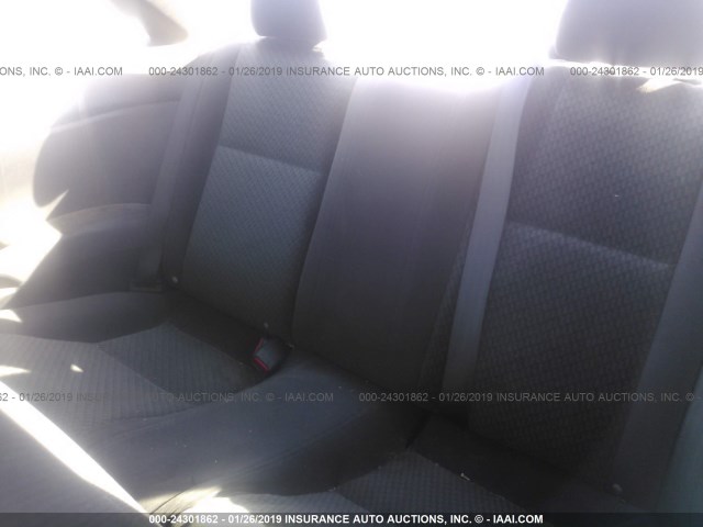 1HGEM21134L062849 - 2004 HONDA CIVIC DX VP BLACK photo 8