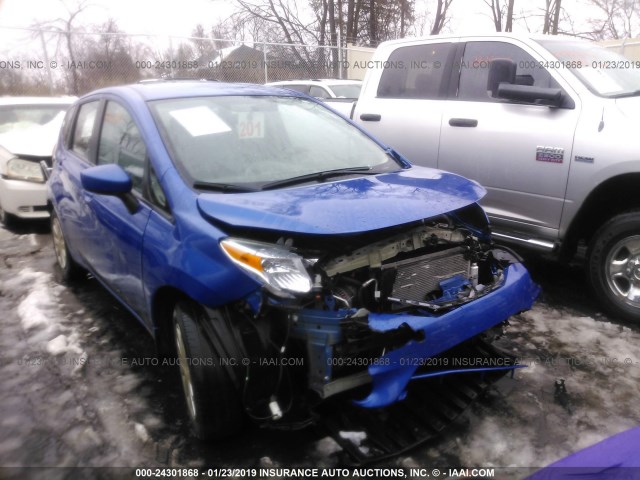 3N1CE2CP3FL390870 - 2015 NISSAN VERSA NOTE S/S PLUS/SV/SL/SR BLUE photo 1