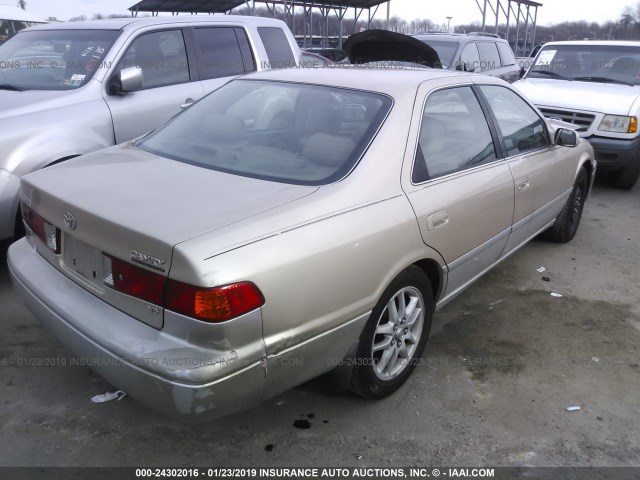 JT2BF28K910309064 - 2001 TOYOTA CAMRY LE/XLE 金色 照片 4