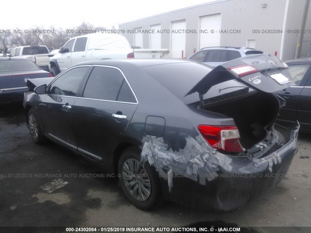 4T4BF1FK2ER430670 - 2014 TOYOTA CAMRY L/SE/LE/XLE 黑色 照片 3