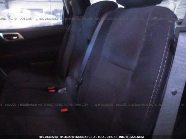 5N1AR2MM5EC719443 - 2014 NISSAN PATHFINDER S/SV/SL/PLATINUM BLACK photo 8