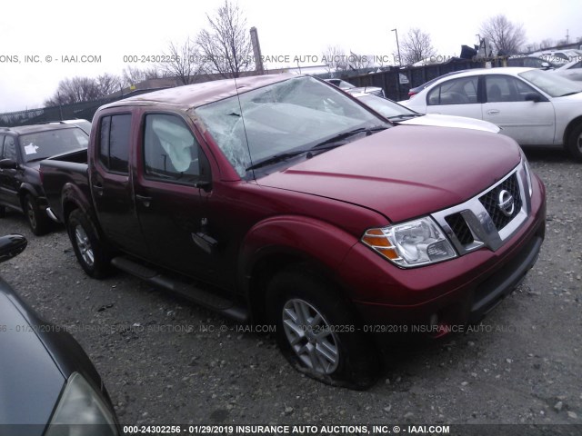 1N6AD0EV6GN758870 - 2016 NISSAN FRONTIER S/SV/SL/PRO-4X RED photo 1