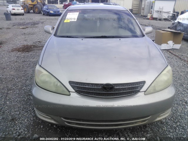 4T1BE32K34U863962 - 2004 TOYOTA CAMRY LE/XLE/SE SILVER photo 6