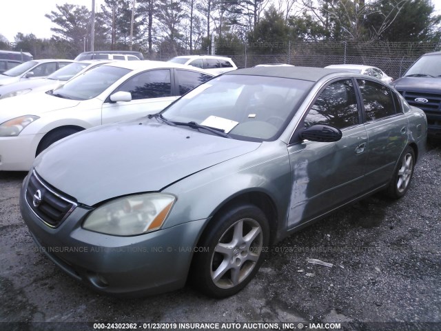 1N4BL11D63C276151 - 2003 NISSAN ALTIMA SE GREEN photo 2