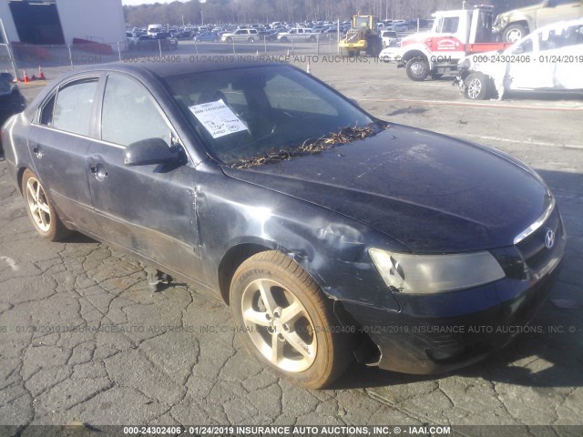 5NPEU46F38H347219 - 2008 HYUNDAI SONATA SE/LIMITED BLACK photo 1