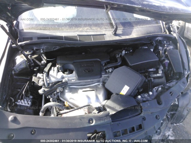 4T1BF1FK6HU786621 - 2017 TOYOTA CAMRY LE/XLE/SE/XSE შავი ფოტო 10