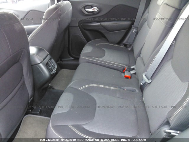 1C4PJMCS1FW673465 - 2015 JEEP CHEROKEE LATITUDE GRAY photo 8