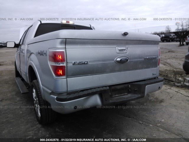 1FTFW1EV6AFD53666 - 2010 FORD F150 SUPERCREW SILVER photo 8
