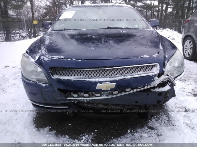 1G1ZH57B28F295446 - 2008 CHEVROLET MALIBU 1LT ლურჯი ფოტო 6