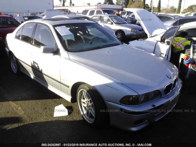 WBADN63463GS56883 - 2003 BMW 540 I AUTOMATIC SILVER photo 1