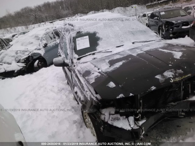 1J4GW48SX4C280843 - 2004 JEEP GRAND CHEROKEE LAREDO/COLUMBIA/FREEDOM 黑色 照片 1